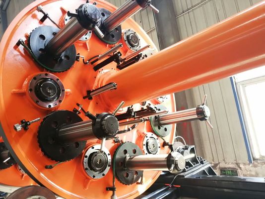 60r/Min OD 80mm Screening Shielding Copper Wire Cable Machine