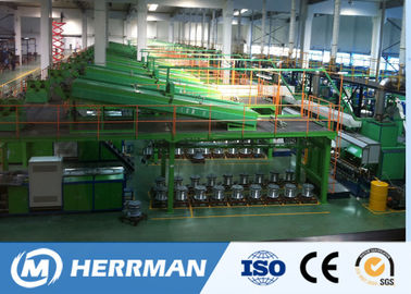 Energy Saving Vertical Enameling Machine , Wire And Cable Equipment Low Noise