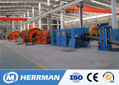 Reinforced Flat Wire Rigid Armouring Machine Of Submarine Flexible Pipe Production Line