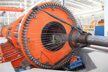 Reinforced Flat Wire Rigid Armouring Machine Of Submarine Flexible Pipe Production Line