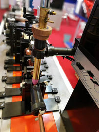 Metallic Pipe Corrugated Pipe Line , HV Corrugated Pipe Machine For Fire Retardant Cable
